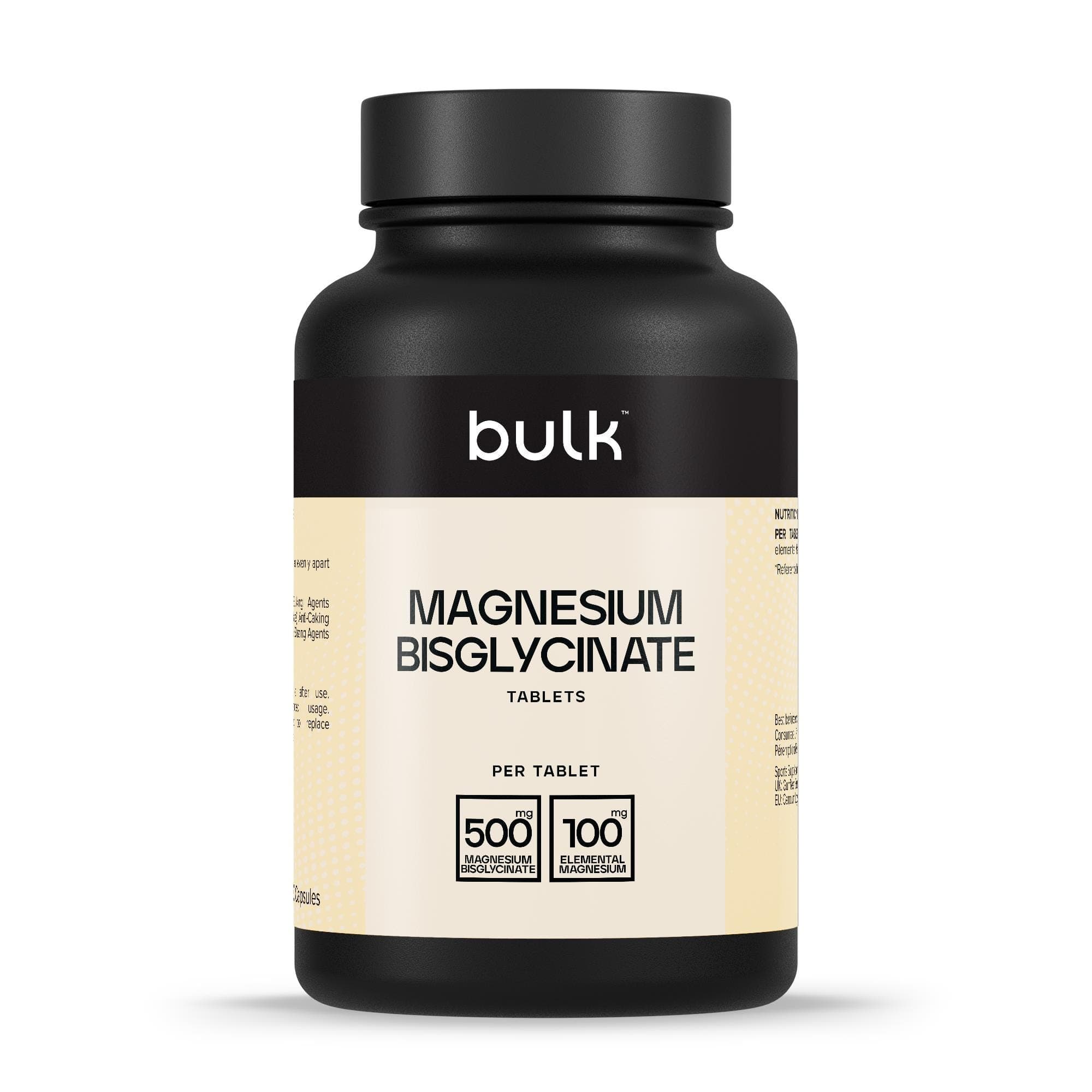 Bulk Magnesiumbisglycinaat-tabletten 500 mg 180 tabletten
