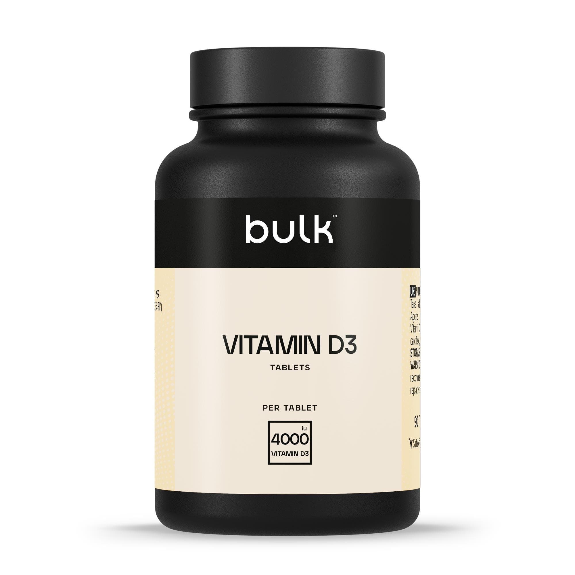 Bulk Vitamine D3 Tabletten 100μg 270 tabletten