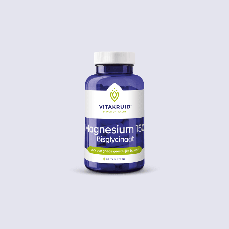 Vitakruid Magnesium 150 Bisglycinaat 90 tabletten