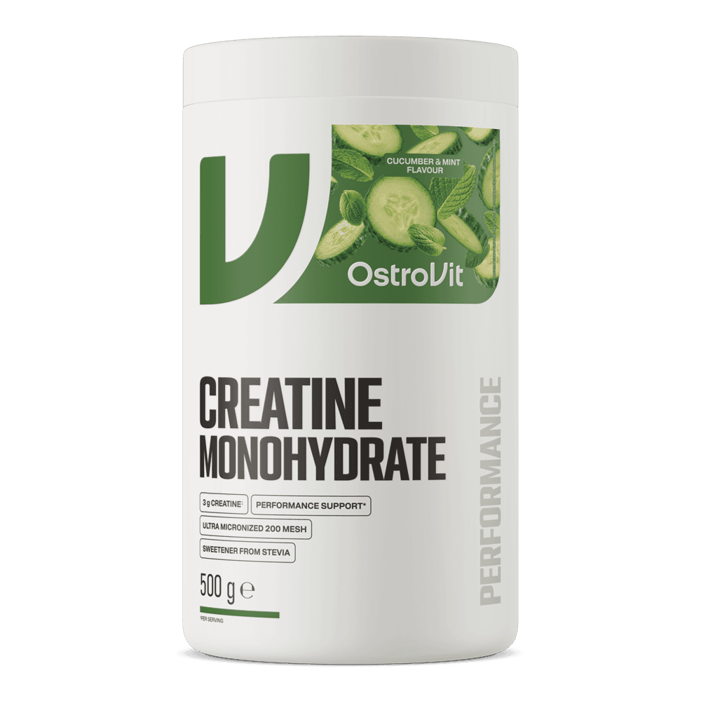OstroVit Creatine Monohydrate Komkommer-Munt 500 g