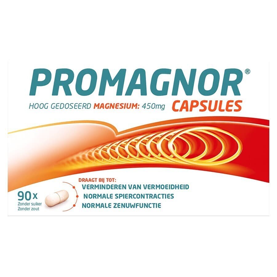 Promagnor Magnesium 450 mg 90 capsules