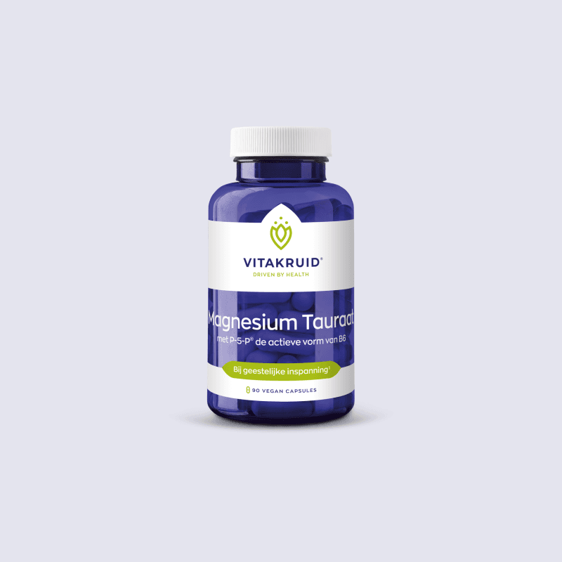 Vitakruid Magnesium Tauraat met P-5-P 60 mg 90 capsules