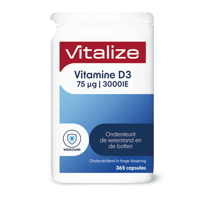 Vitalize Vitamine D3 Forte 75 µg 240 capsules